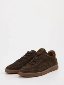 – Sneaker aus Veloursleder Dunkel*Daniel Kenneth Sale