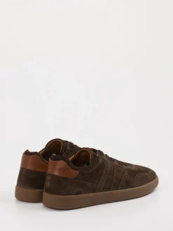 – Sneaker aus Veloursleder Dunkel*Daniel Kenneth Sale