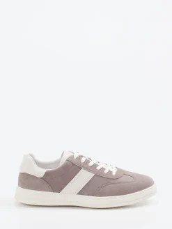 Herren Daniel Kenneth – Sneaker aus Veloursleder taupe