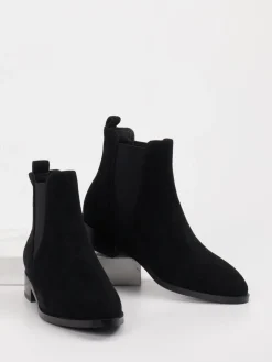 – Chelsea Boots aus Veloursleder*Di Lauro Sale