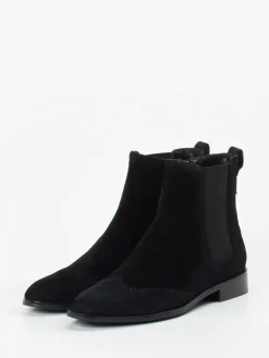 – Chelsea Boots aus Veloursleder*Di Lauro Hot