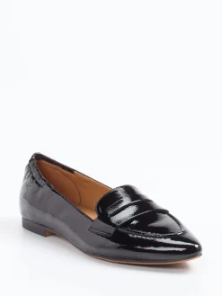 Damen Di Lauro – Loafer aus Lackleder glänzend