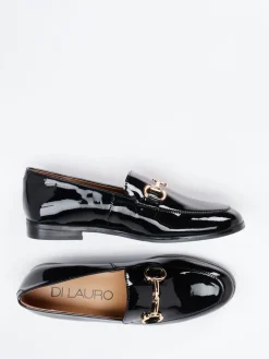 – Loafer aus Lackleder*Di Lauro Sale