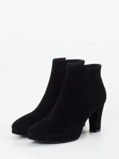 – Stiefeletten aus Veloursleder*Di Lauro Outlet