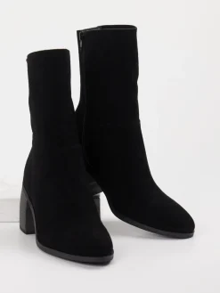 – Stiefeletten aus Veloursleder*Di Lauro Sale