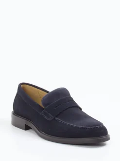 Herren Digel – Loafer aus Veloursleder Dunkel