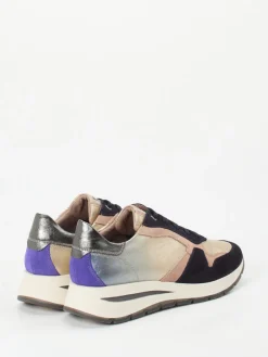 – Fashion-Sneaker aus Metallicleder color*DL Sport Hot