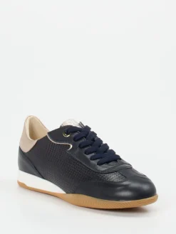 Damen DL Sport – Sneaker aus Kalbleder Dunkel