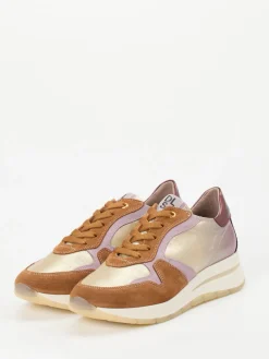 – Sneaker aus Metallicleder in color*DL Sport Online