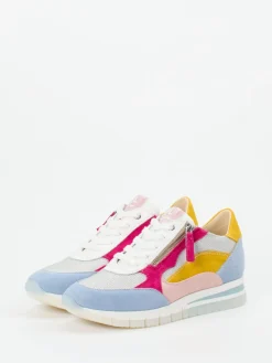 – Sneaker aus Nubukleder und Mesh*DL Sport Clearance