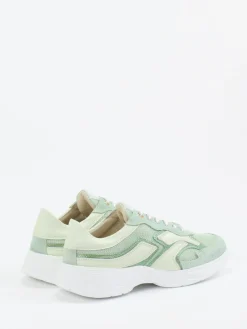 – Sneaker aus Veloursleder und Mesh mint*DL Sport Outlet