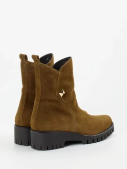 Damen Donna Carolina – Ankle Boots aus Veloursleder