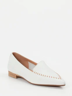 Damen Donna Carolina – Loafer aus Kalbleder in Offwhite