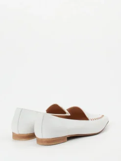 Damen Donna Carolina – Loafer aus Kalbleder in Offwhite