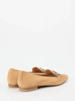– Loafer aus Veloursleder Camel*Donna Carolina Hot