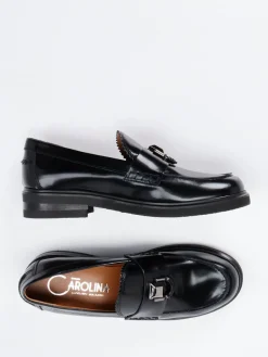 Damen Donna Carolina – Loafer aus Hochglanzleder