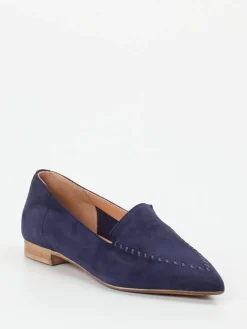 – Loafer aus Veloursleder in Dunkel*Donna Carolina