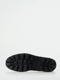 Damen Donna Carolina – Schnürboots aus Veloursleder in Beige