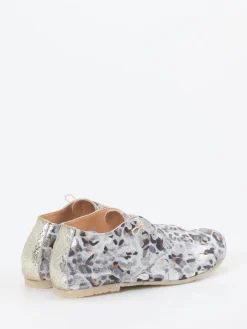 Damen Donna Carolina – Schnürschuh aus Metallicleder