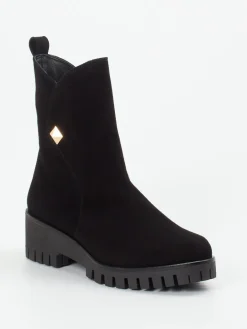 Damen Donna Carolina – Stiefelette aus Veloursleder