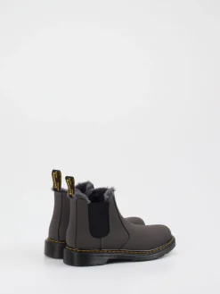 Kinder Dr. Martens – Chelsea Boots aus Synthetik anthrazit
