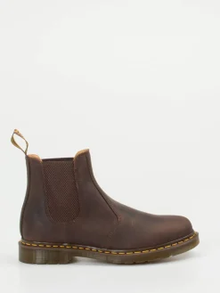 Herren Dr. Martens – Chelsea Boots aus Fettleder dunkel