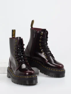 – Schnürboots aus Kalbleder in Bordeaux*Dr. Martens Hot