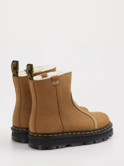 Damen Dr. Martens – Stiefeletten aus Leder hell