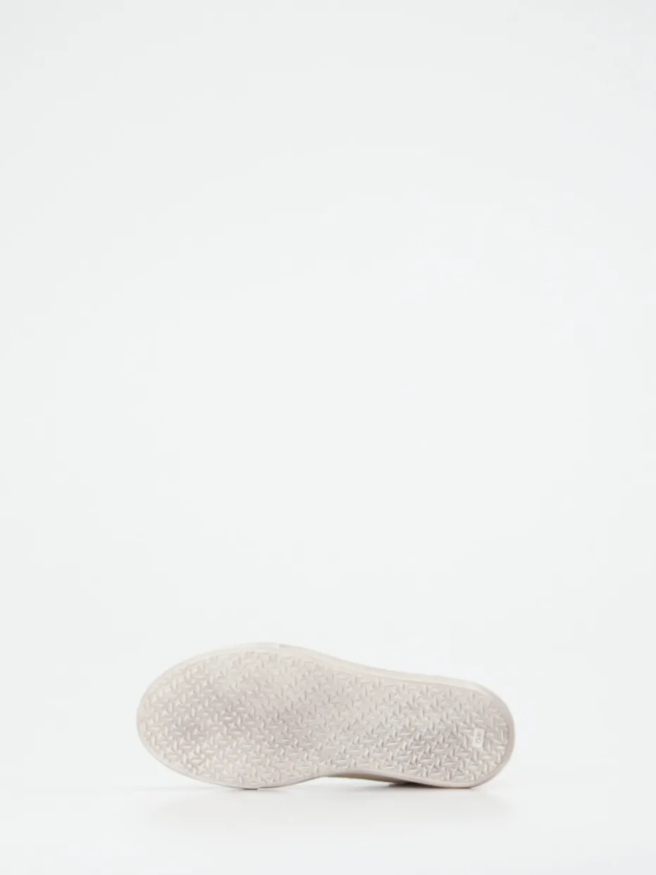 Kinder Däumling – Mid-Top Sneaker aus Kalbleder Offwhite