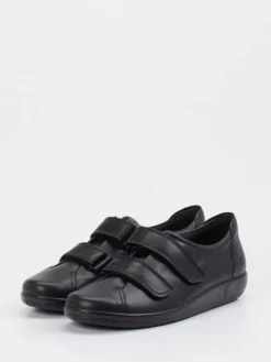 Damen Ecco – Klettschuhe aus Kalbleder