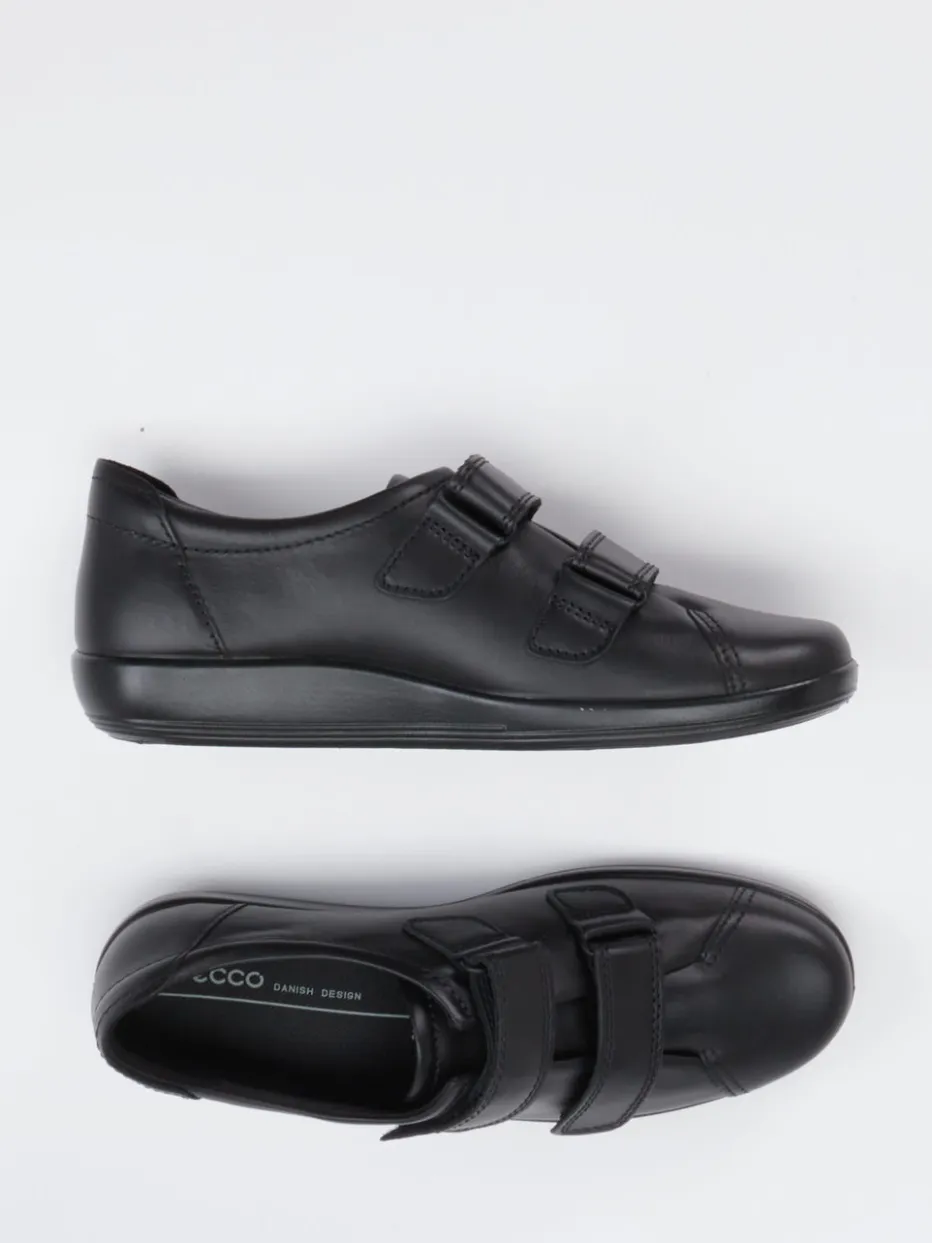 Damen Ecco – Klettschuhe aus Kalbleder