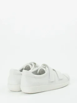 – Klettverschluss-Sneaker aus Kalbleder Offwhite*Ecco Hot