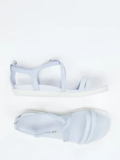 – Komfortsandale aus Nubukleder Hell*Ecco Best