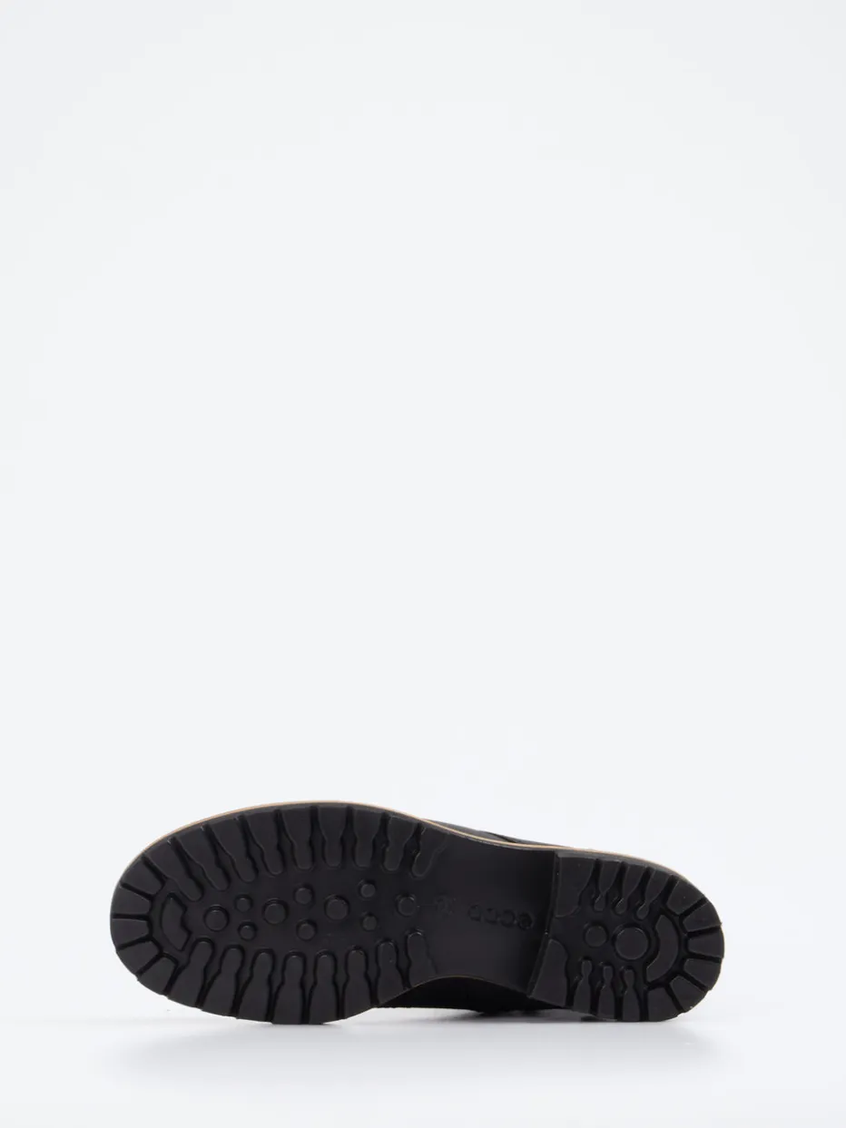 Damen Ecco – Schnürboots aus Fettleder in