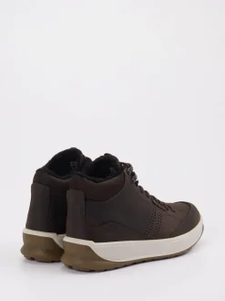 – Schnürstiefeletten aus Nubukleder Dunkel*Ecco Clearance