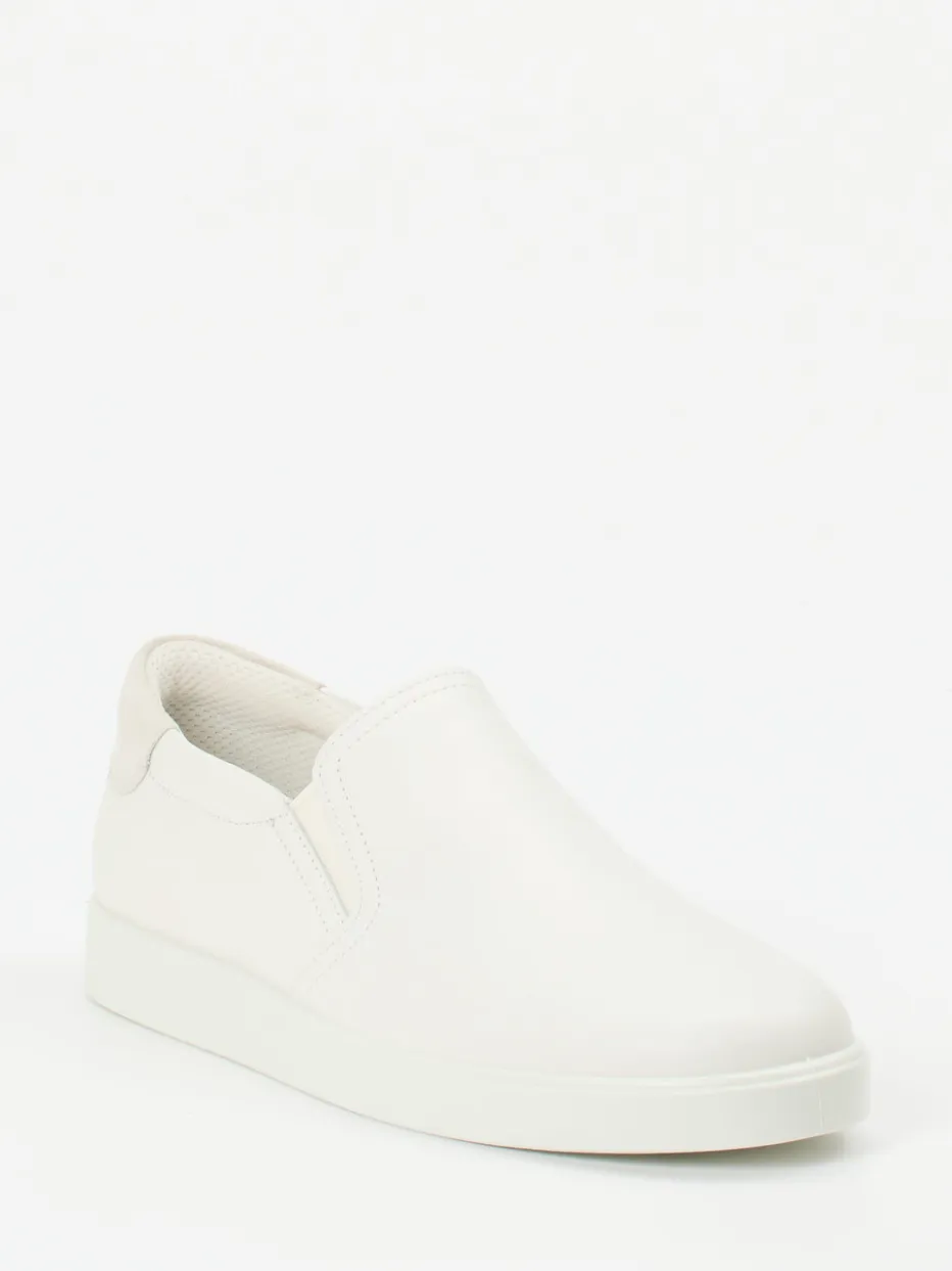 – Slip-On Sneaker aus Kalbleder Offwhite*Ecco