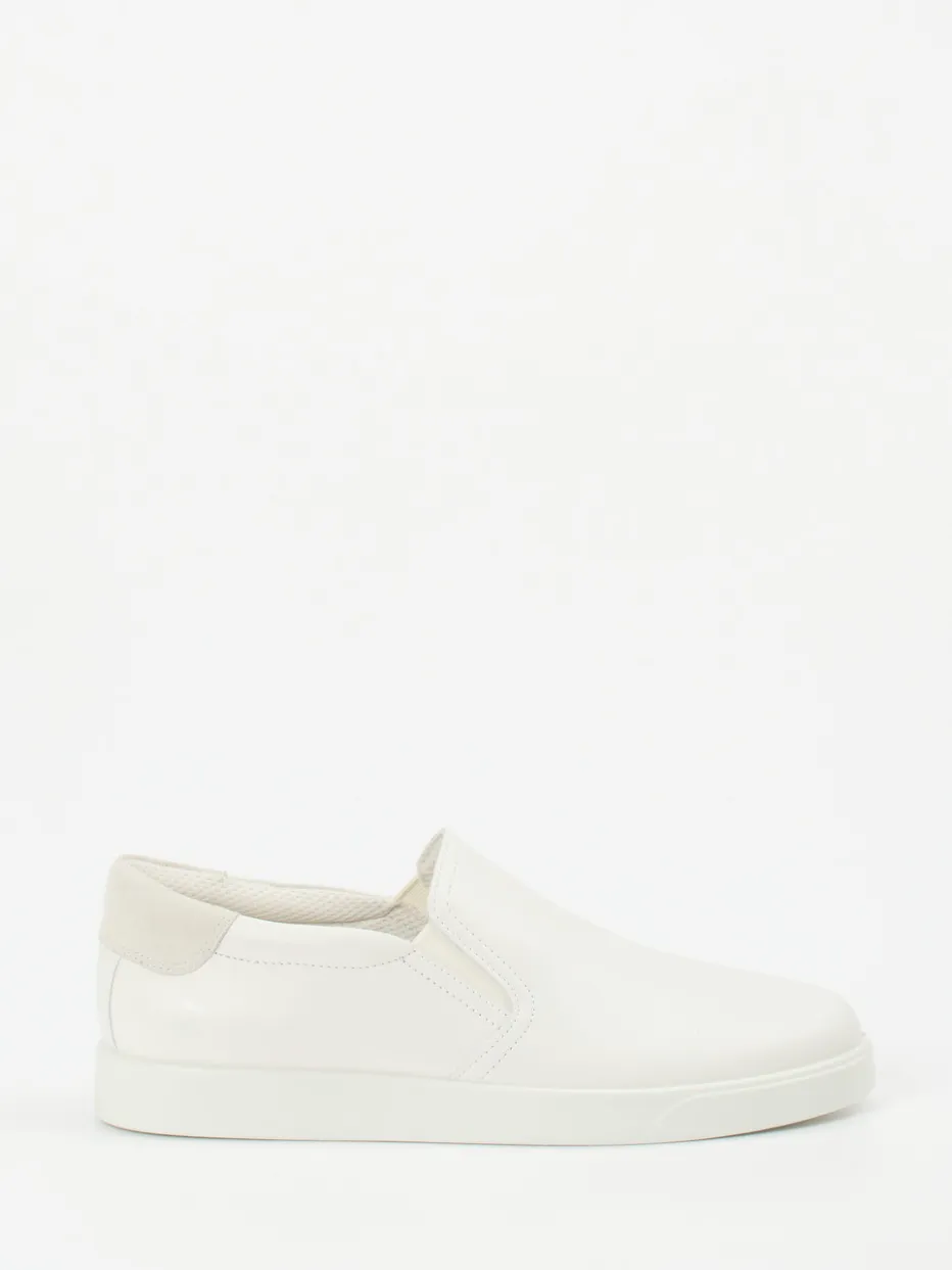 – Slip-On Sneaker aus Kalbleder Offwhite*Ecco
