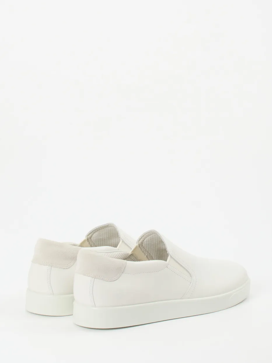 – Slip-On Sneaker aus Kalbleder Offwhite*Ecco