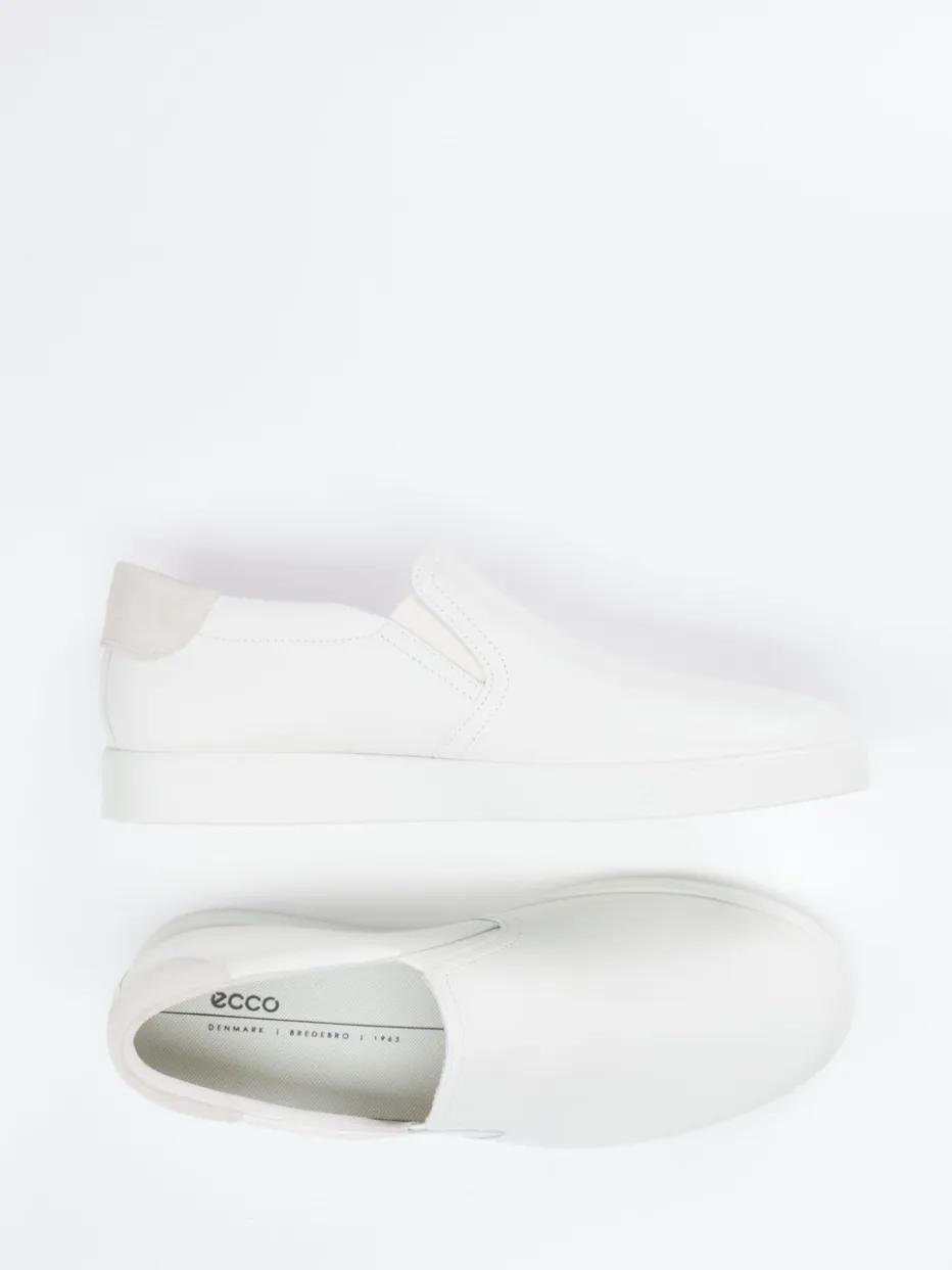 – Slip-On Sneaker aus Kalbleder Offwhite*Ecco