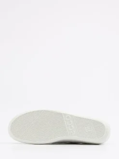 Damen Ecco – Sneaker aus Kalbleder in Offwhite