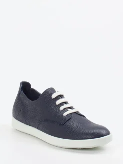 Damen Ecco – Sneaker aus Kalbleder dunkel