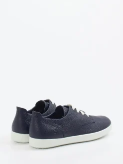 Damen Ecco – Sneaker aus Kalbleder dunkel