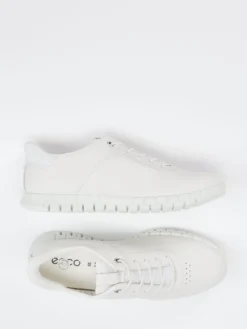 – Sneaker aus Kalbleder in Offwhite*Ecco New