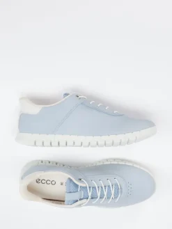 Damen Ecco – Sneaker aus Nubukleder Pastell