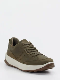 – Sneaker aus Nubukleder in Oliv*Ecco Sale