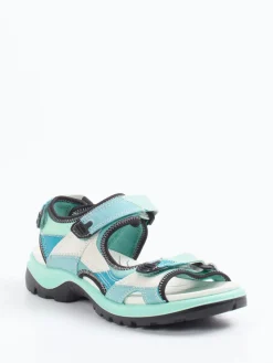 – Trekking-Sandalen aus Nubukleder mintgrün*Ecco Online