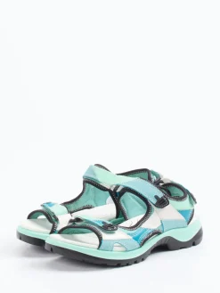 – Trekking-Sandalen aus Nubukleder mintgrün*Ecco Online