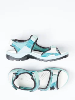 – Trekking-Sandalen aus Nubukleder mintgrün*Ecco Online