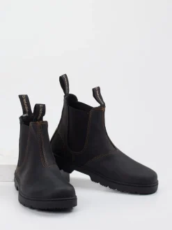 – Chelsea Boots aus Fettleder anthrazit*El Naturalista Discount