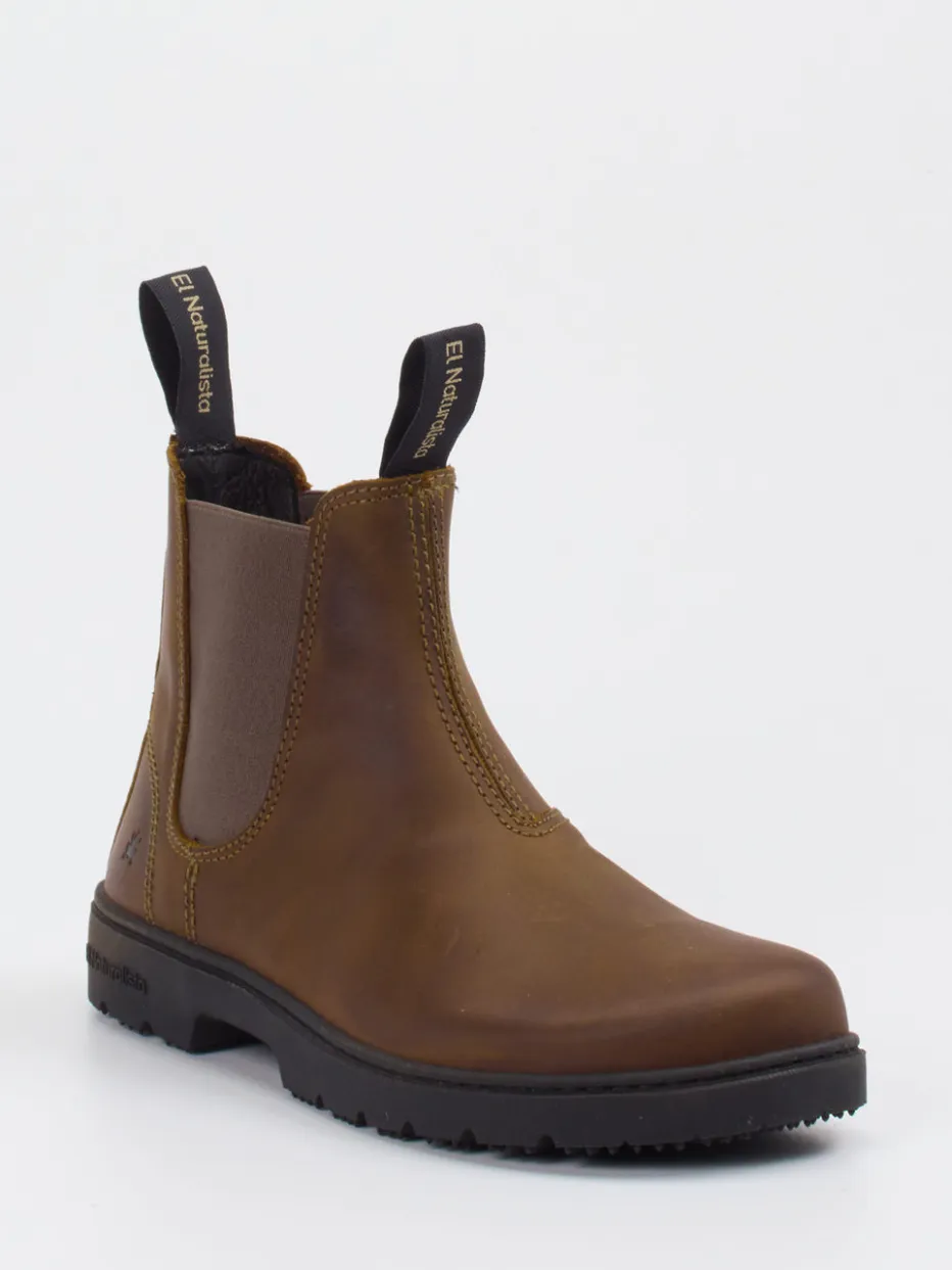 Damen El Naturalista – Chelsea Boots aus Fettleder